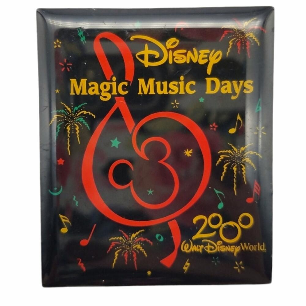 Retired- Disney Magic Music Days 2000 Walt Disney World Pin